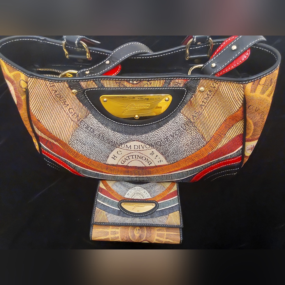 Gattioni handbag and wallet